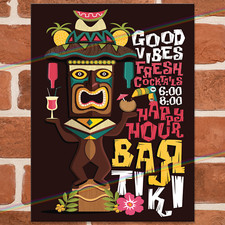 Tiki bar vibes metal - vibes, man