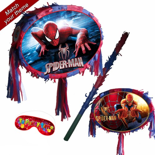 Spider piñata set - kids, smash