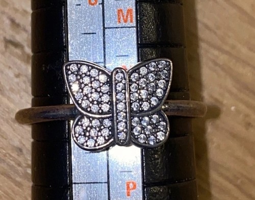 Pandora butterfly ring size - pandora,