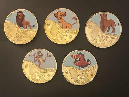 Lion king collectible coins - lion,