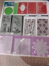 13pkt of Various. Stencils for