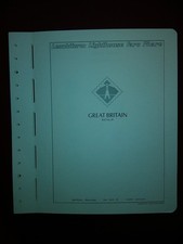 LIGHTHOUSE  Hingeless album pages Great Britain 1901-1952 Used Ref 1901.01