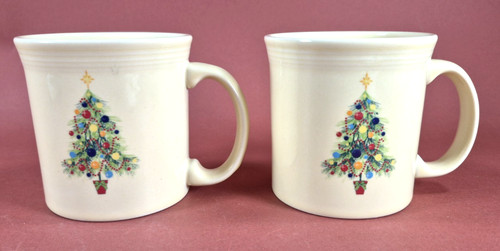 Fiesta ware christmas trees - fiesta,