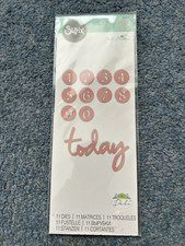 SIZZIX THINLIT DIES 11 PIECE