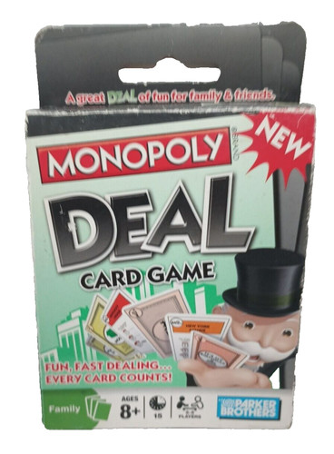 Monopoly deal card game - monopoly, 2008