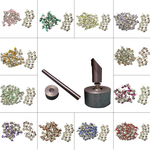 10mm diamante rivets setting - rivets,