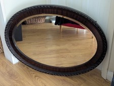 Large Antique Edwardian Oval