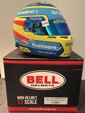 FERNANDO ALONSO 2025 SEASON 1/2 BELL HELMET 🇪🇸