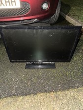 Bush LED24127fhddvd 24” Hdmi Monitor Tv Works But Needs Rewiring With A Plug