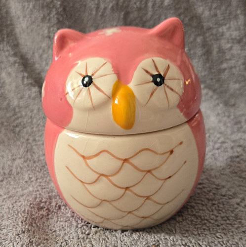 Home ceramic owl - home, box
