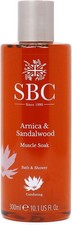 SBC Skincare Arnica & Sandalwood Muscle Soak - 300ml | Soothing Bubble Bath... 