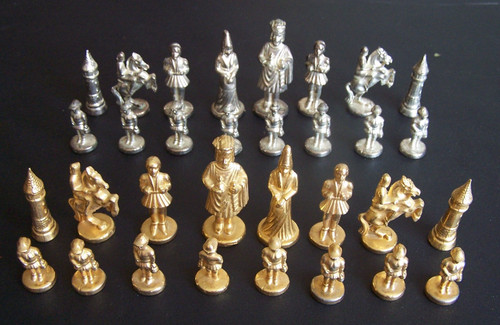 Vintage medieval gold - medieval,