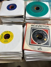 Lot of 200 Vintage 45 RPM