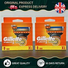 Gillette Fusion5 Power XL Blades Pack Of 8 / 16 Cartridges| Brand New Genuine UK