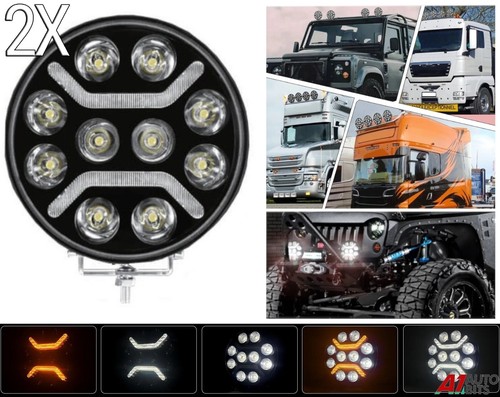 Round full led - round, fog