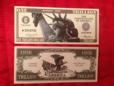 Pair of $1Trillion Novelty