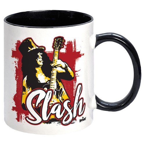 Slash mug guns - mug, roses