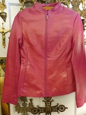 Windsor Pink 10 leather jacket