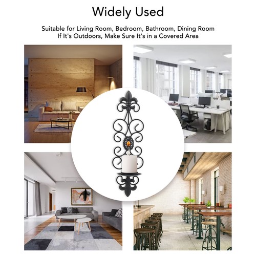 Wall candle holders - wall,