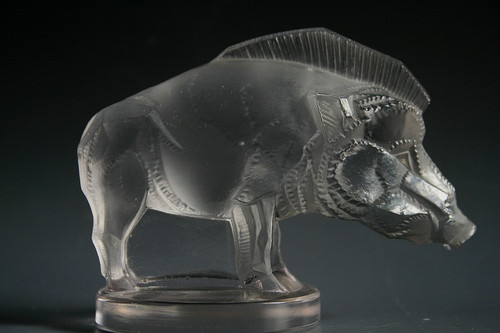 Rene lalique sanglier glass - rene,