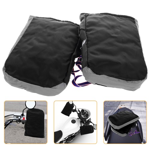 Snowmobile handlebar gloves - ,