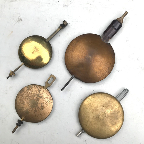 Clearance x brass pendulum - clearance.,