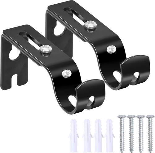 Curtain pole brackets 2pcs - curtain,