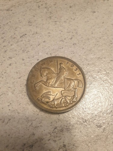 1935 silver crown george - 1935,