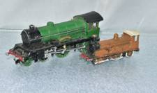 2 VINTAGE LEAD STEAM LOCO