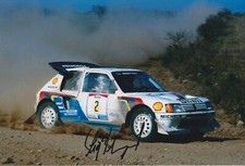 Stig Blomqvist Hand Signed