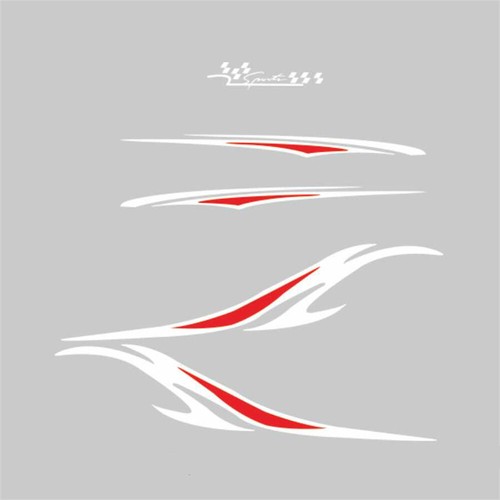 Stickers decals body side - stickers,