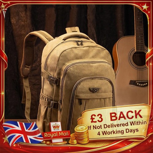 Durable canvas backpack for - canvas,