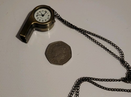 Vintage whistle quartz - whistle, watch