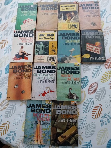 James bond vintage - vintage, books