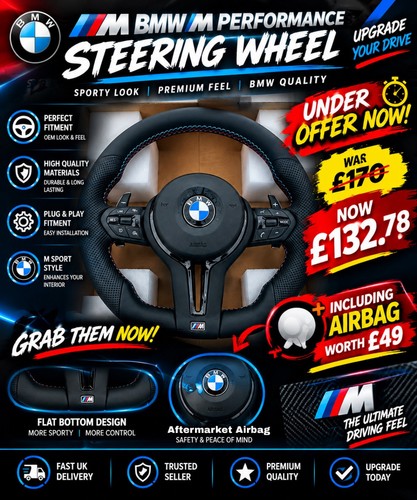Bmw sport steering wheel - bmw,