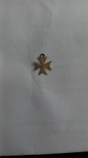 9ct gold maltese - 9ct, cross