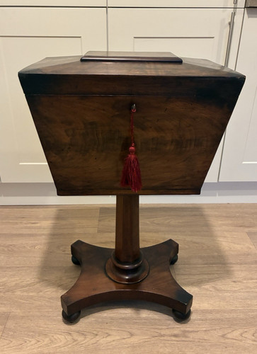 Antique pedestal sewing work - sewing,