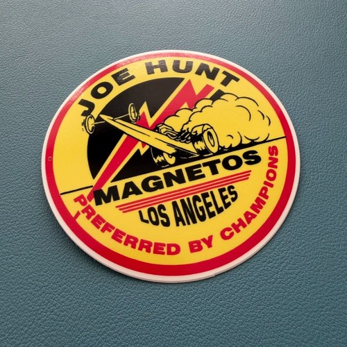Joe hunt magnetos sticker - hunt,