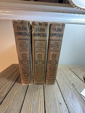 Antique Book Set 'Farm