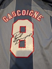 Paul Gascoigne Signed England