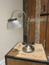 Vintage brass lamp swan neck - vintage,