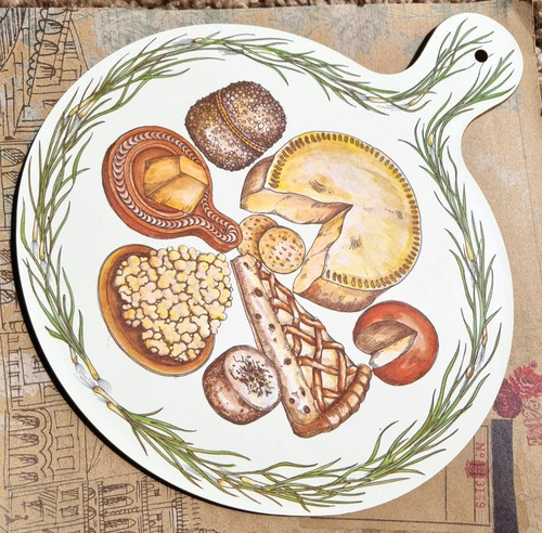 Vintage melamine cheese - melamine,