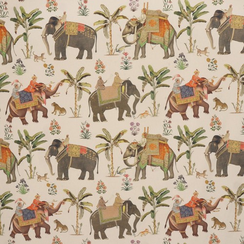 Indian elephants cream - elephants, double