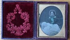 Victorian Photo. Mother and Baby.TINTED. Postmortem Death??Beautifully Framed