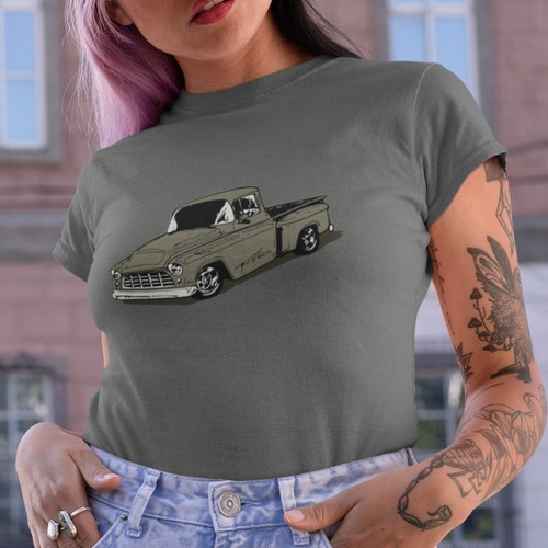 Classic truck shirt featuring
