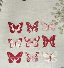 Butterflies Printed Linen