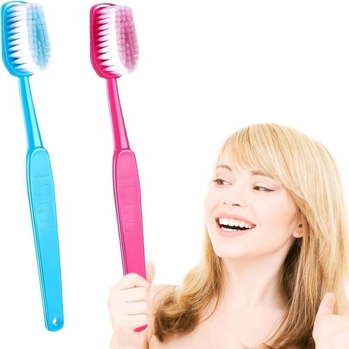 Giant tooth brush toothbrush - tooth,