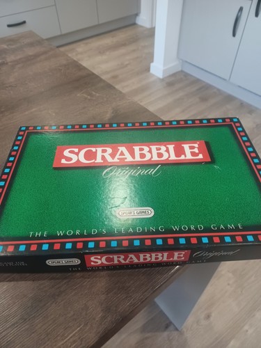 Scrabble board game vintage - board,