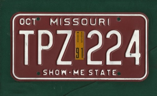 Tpz 224 missouri - missouri, 1991