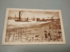 Antique Calendar Postcard